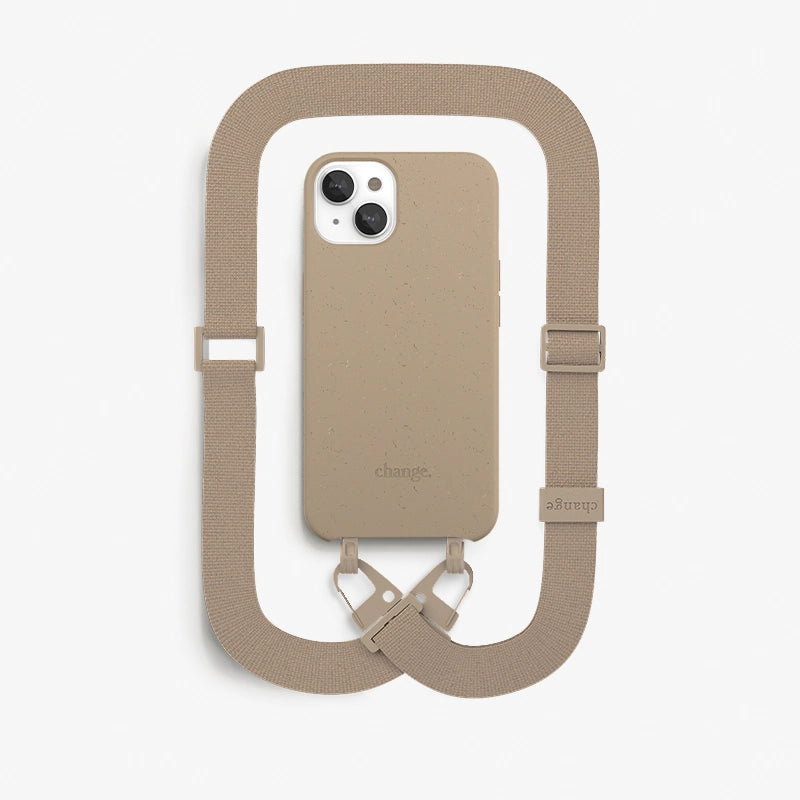 IPhone 13 Chaîne pour téléphone portable Taupe