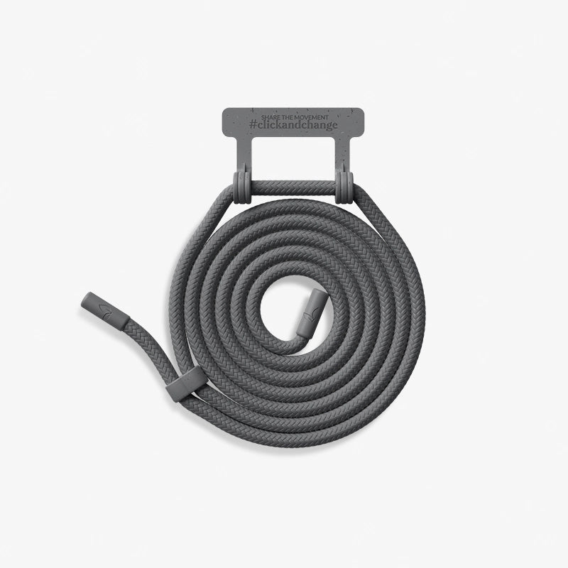 Chaîne interchangeable pour téléphone portable Gris