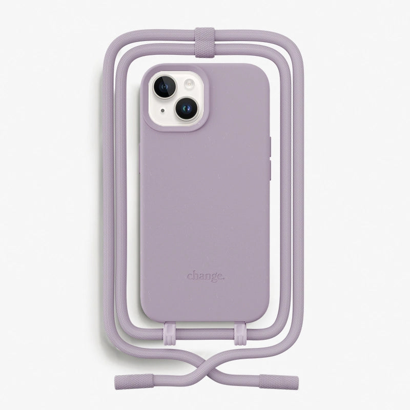 Colliers détachable iPhone 15 Lila