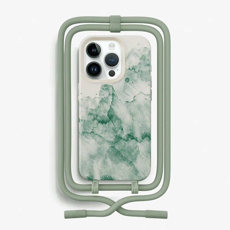 iPhone 15 Pro Collier Aqua Green