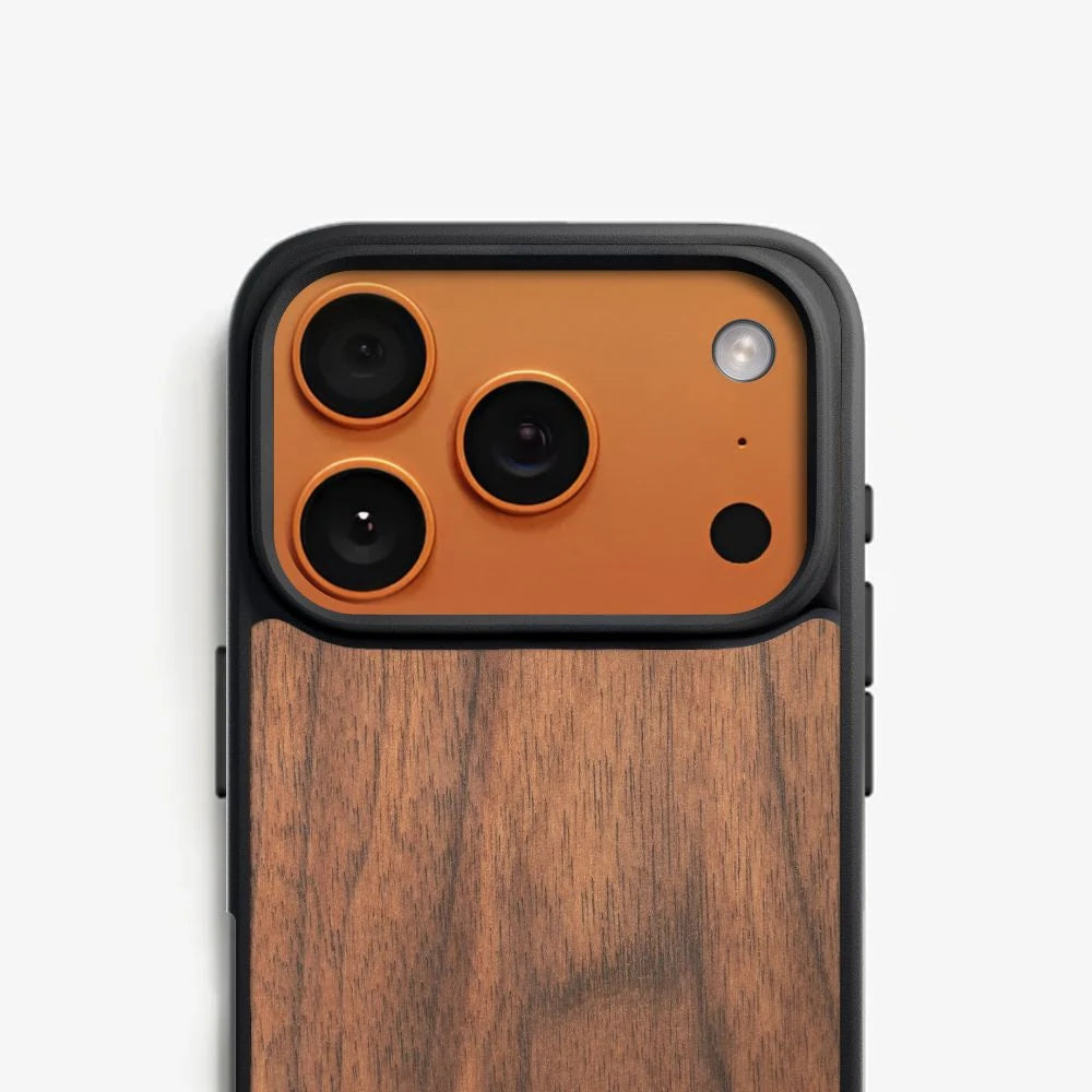 iPhone 17 Pro Bumper Case en bois