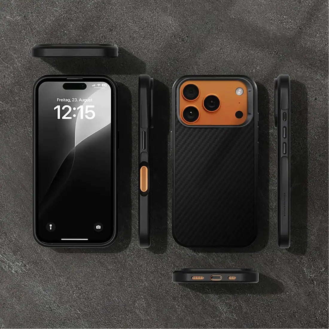 iPhone 17 Pro Max Carbon Case MagSafe