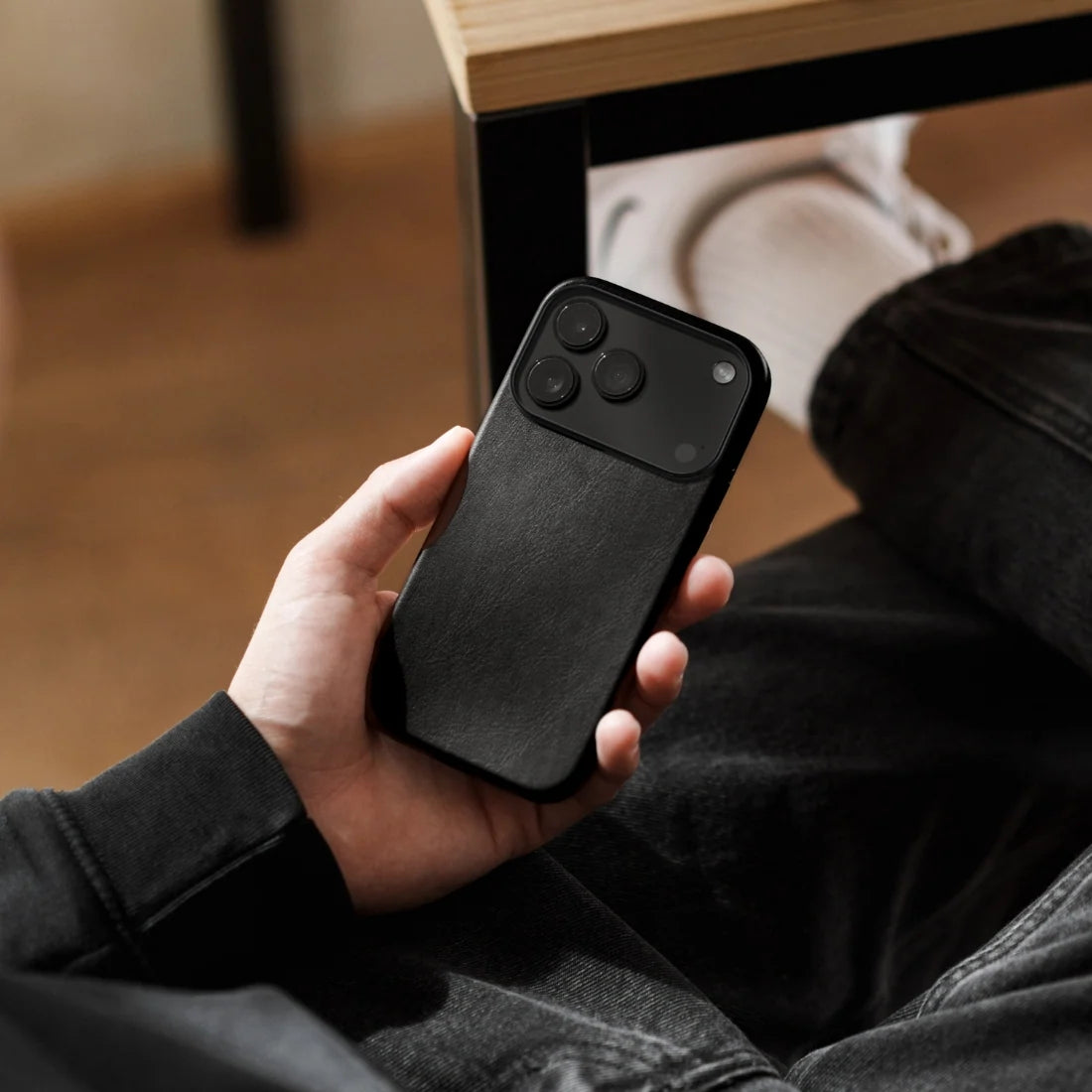 iPhone 17 Pro Max Housse en cuir Vegan