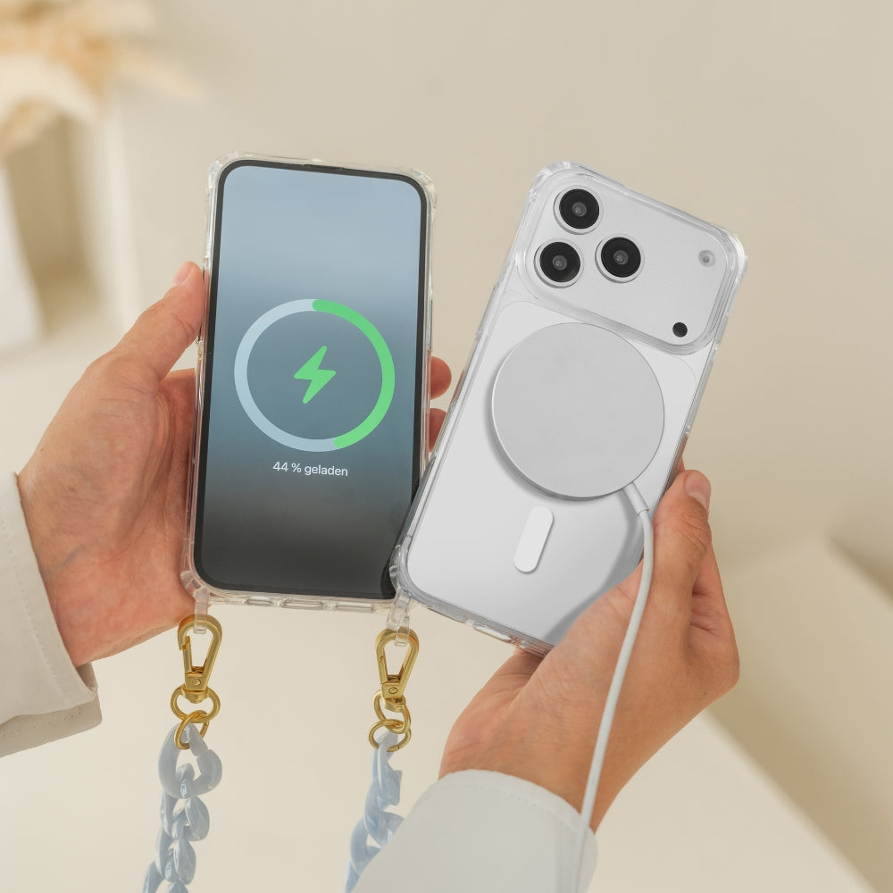 iPhone 17 Pro Chaîne pour téléphone portable Transparent MagSafe