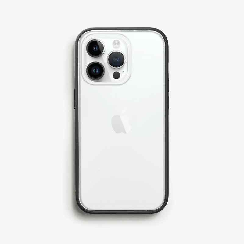 Coque transparent noir/clair