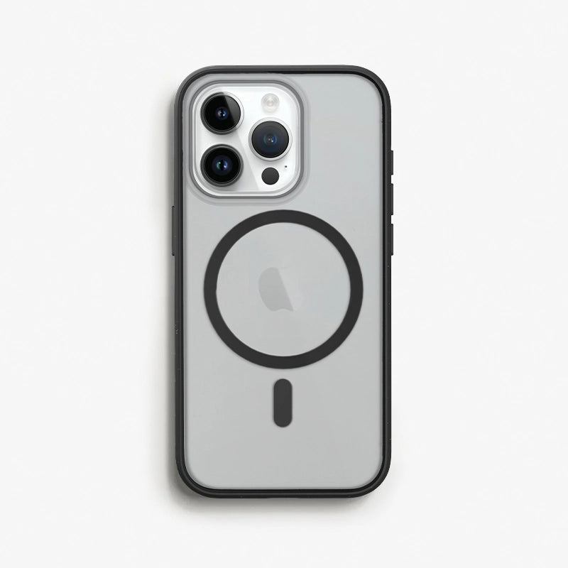 Coque en cuir avec MagSafe pour iPhone 12 Pro Max