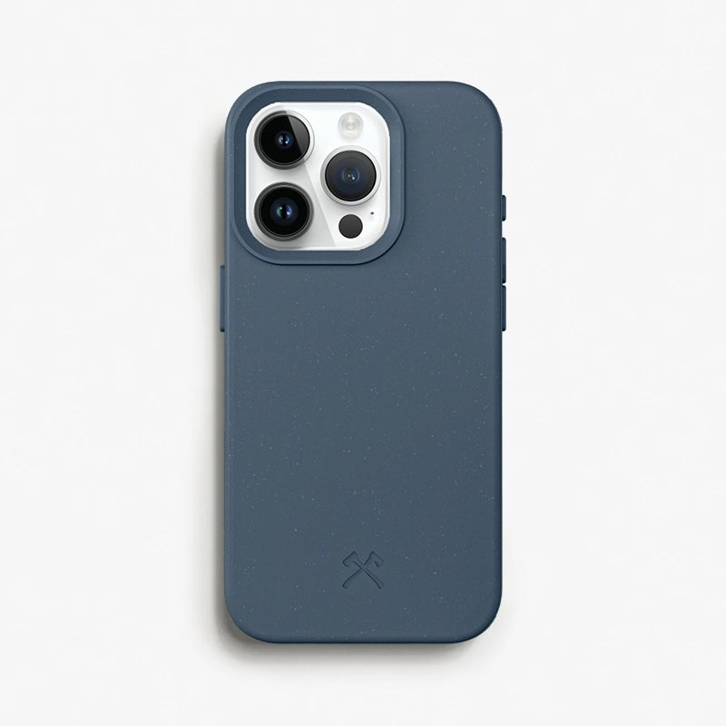 Iphone 15 Pro coque durable bleu marine