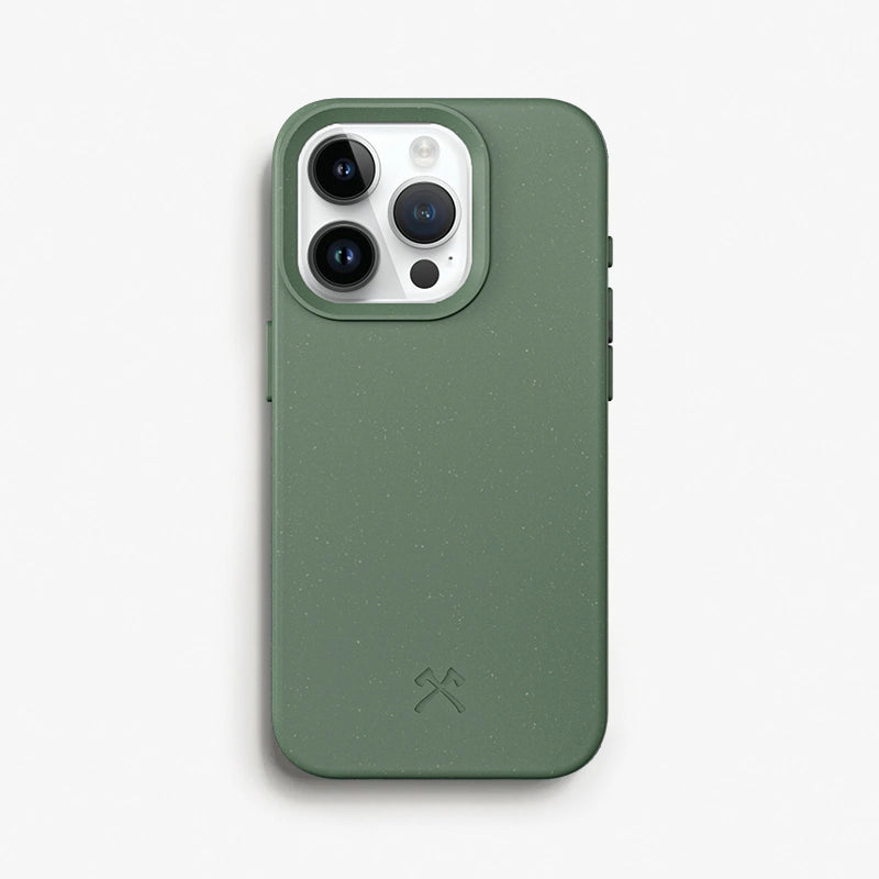 Iphone 15 Pro Max Housse durable bio pour téléphone portable vert