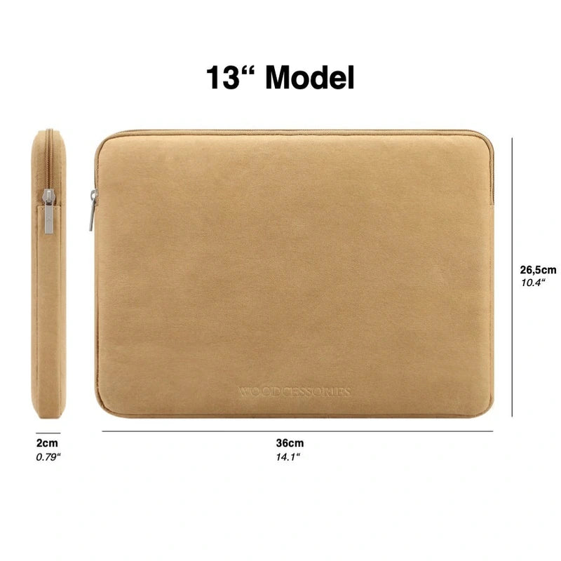 Housse pour ordinateur portable 13" en papier kraft Durable Marron