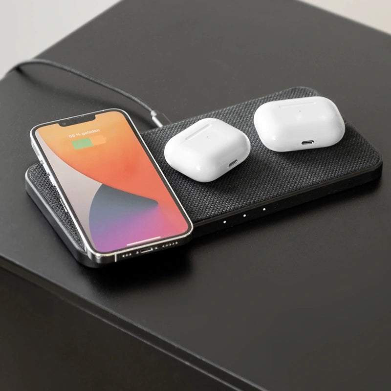 Bundle MultiPad Fast Charger Chêne noir