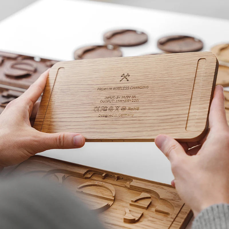 Bundle MultiPad Fast Charger chêne