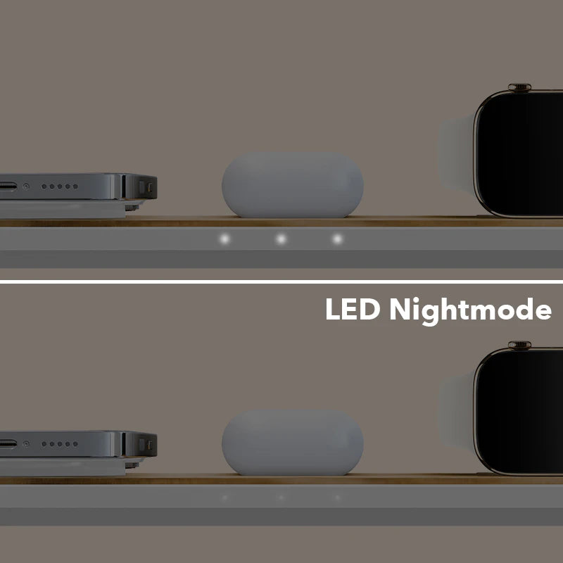 Chargeur 3 en 1 MagSafe & Apple Watch