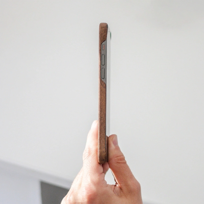 Iphone 12 Pro Max Bois Housse fine pour téléphone portable