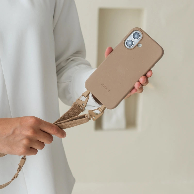 Chaîne pour iPhone 16 avec sangle