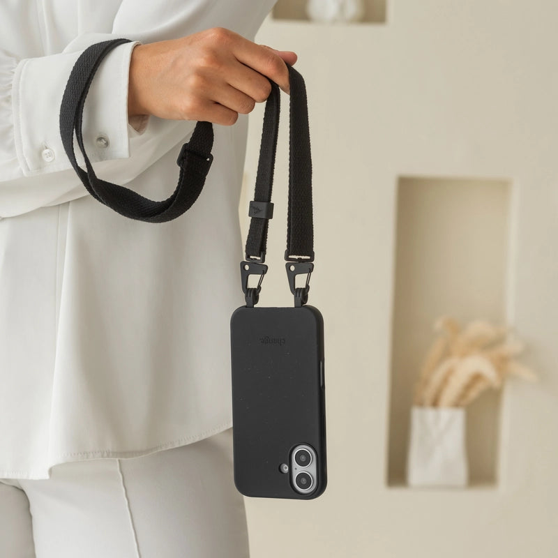 iPhone 16 Pro Max Chaîne de téléphone portable noir