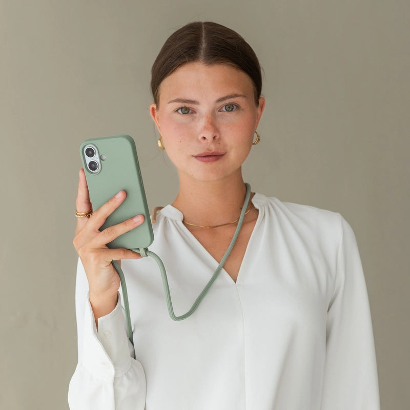 iPhone 16 Chaîne pour téléphone portable Vert