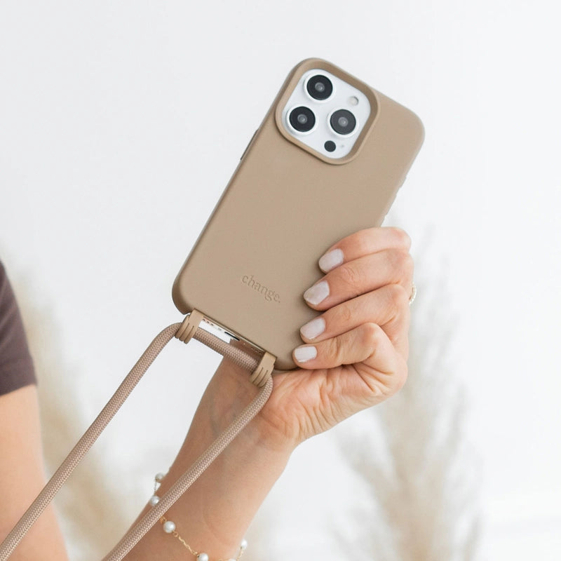 Chaîne de téléphone iPhone 16 Pro Taupe
