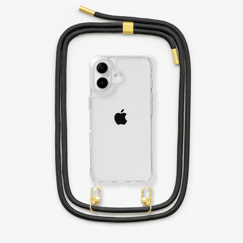 Chaîne pour iPhone 16 avec oeillets