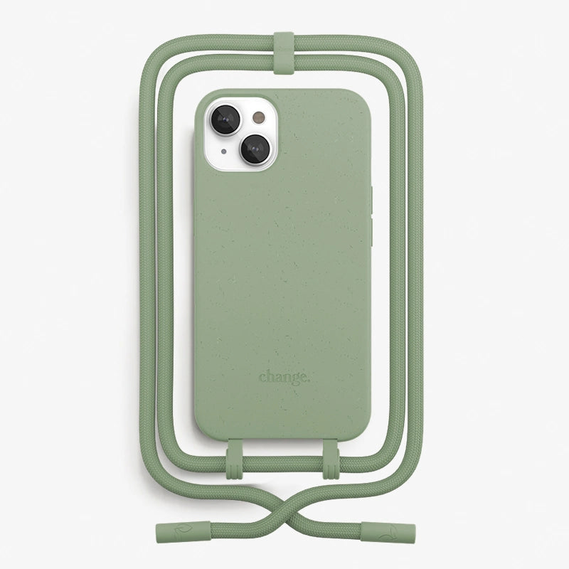 IPhone 14 Plus Coque Cordon détachable Vert
