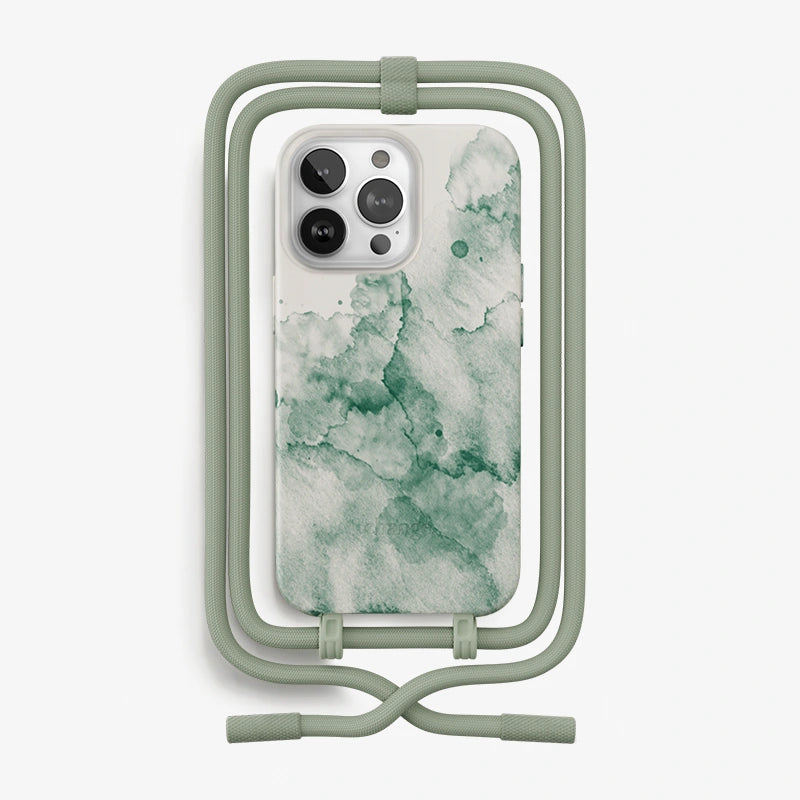 Chaîne pour téléphone portable iPhone 13 Pro Aqua Green