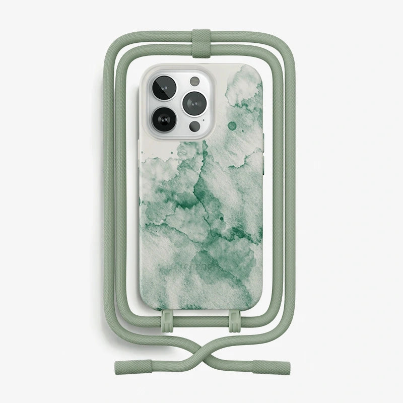Chaîne pour téléphone portable iPhone 14 Pro Aqua Green