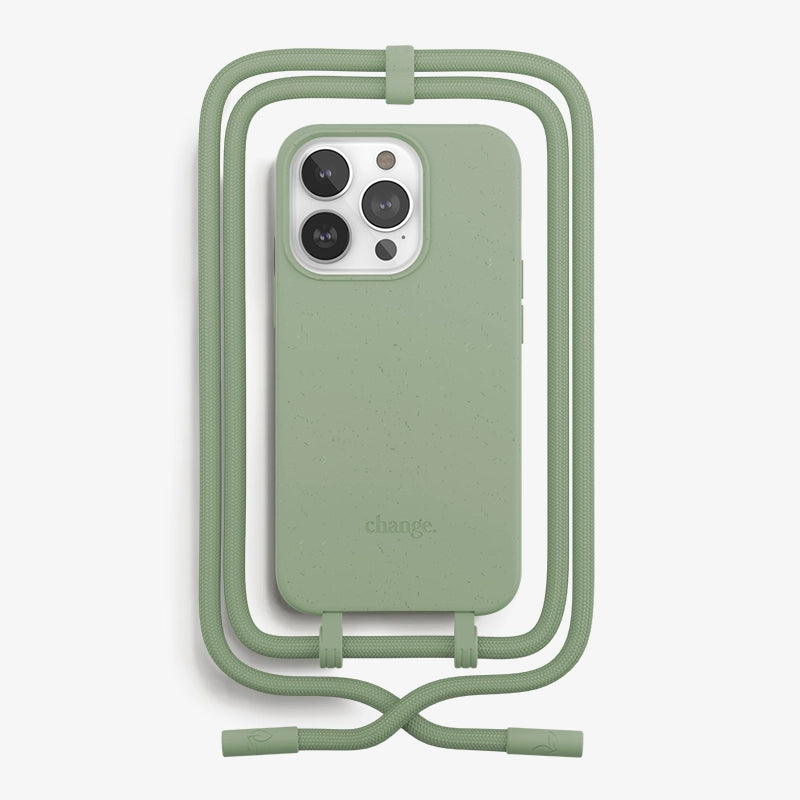 IPhone 14 Pro Coque Cordon Détachable Vert