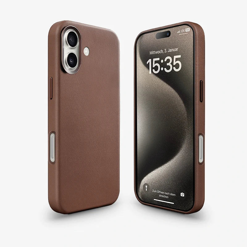 iPhone 16 marron