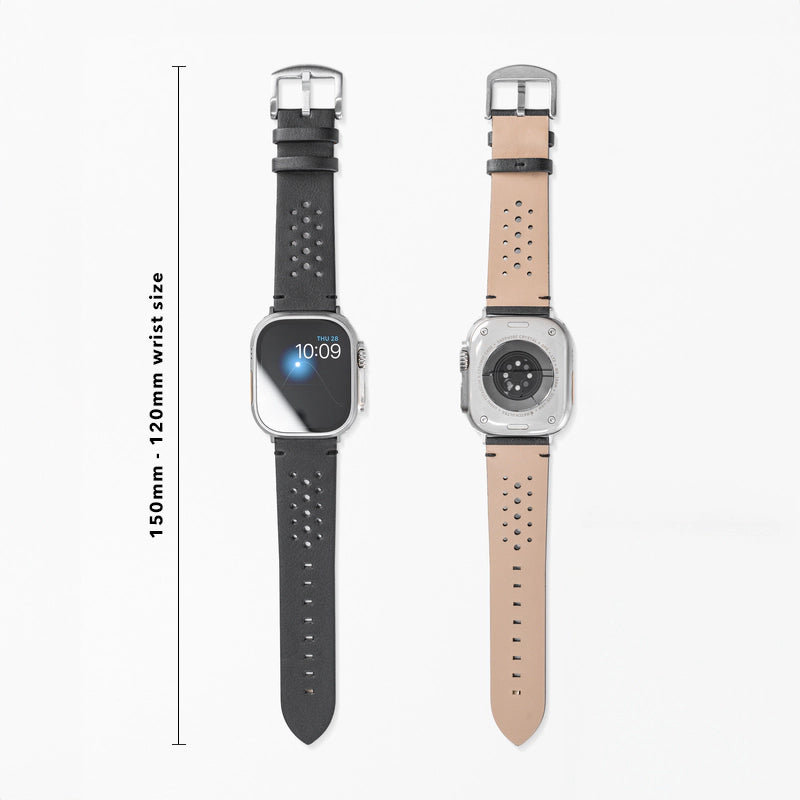 Apple Watch Ultra Bracelet en cuir Vegan