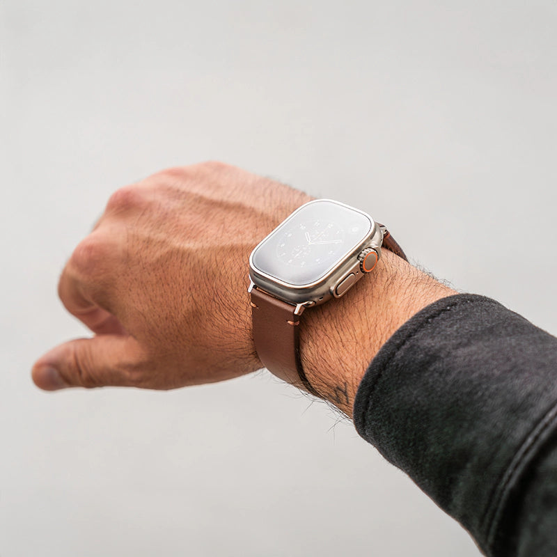 Bracelet Apple Watch en cuir Vegan