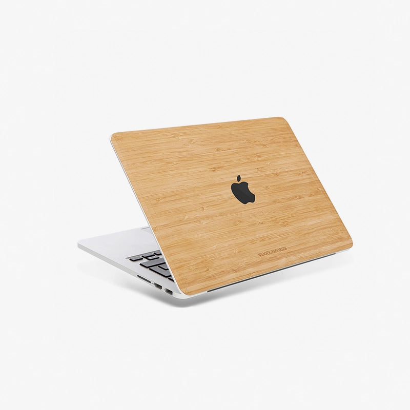 housse de macbook en bois