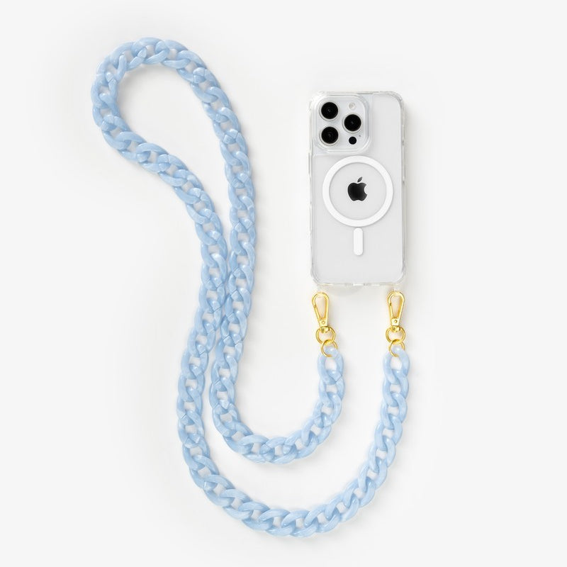 iPhone 15 Pro Chaîne pour téléphone portable Transparent MagSafe
