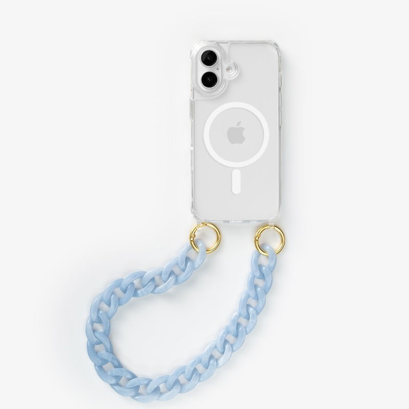 iPhone 17 Chaîne pour téléphone portable Transparent MagSafe