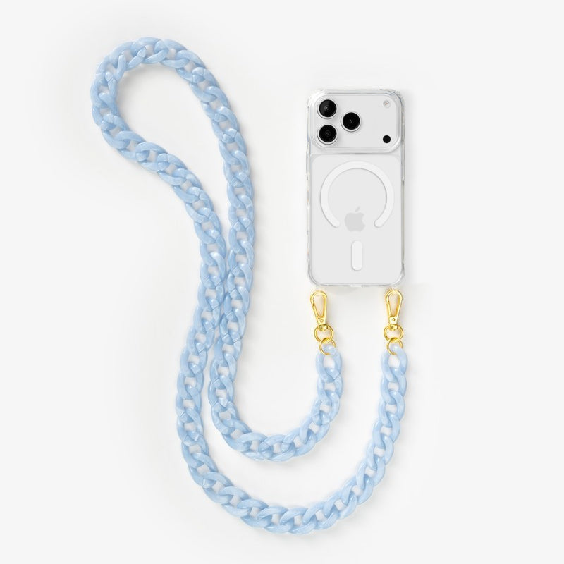 iPhone 17 Pro Chaîne pour téléphone portable Transparent MagSafe