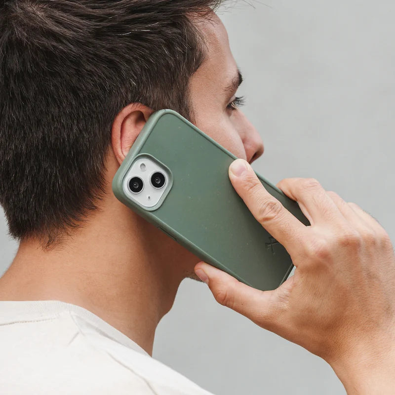 iPhone 13 Pro Étui pour téléphone portable durable vert nuit