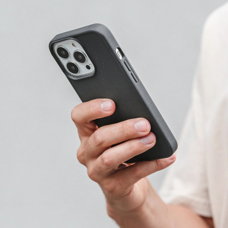 IPhone 14 Pro Max Handyhülle nachhaltig Schwarz