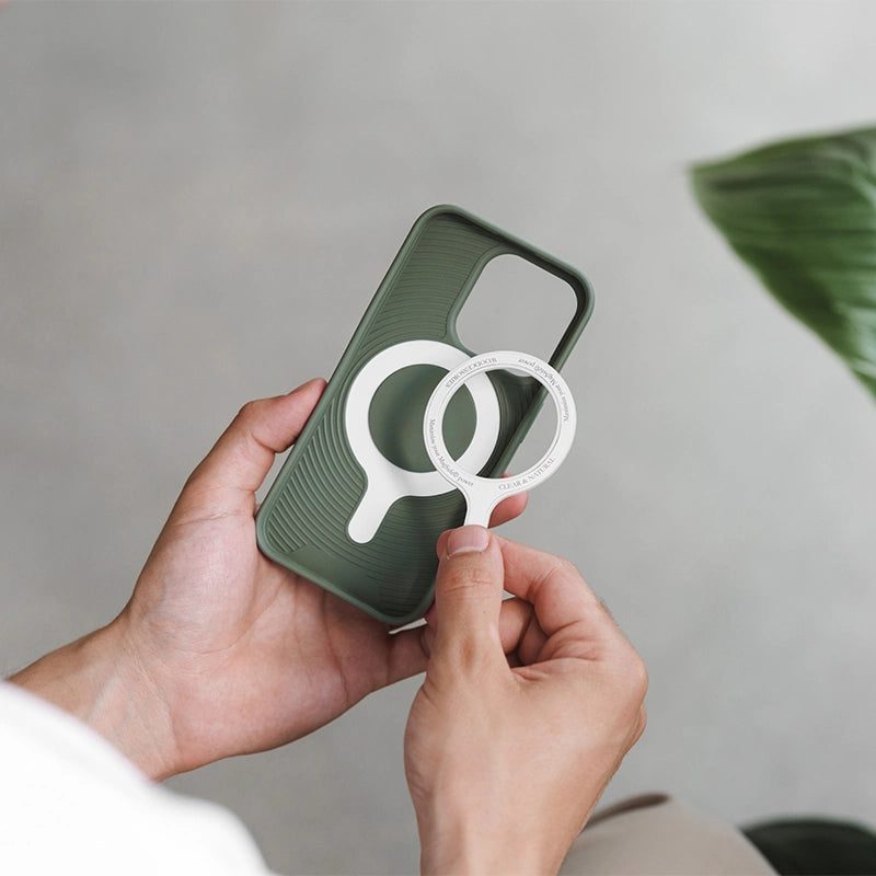 Iphone 15 Pro coque MagSafe durable vert