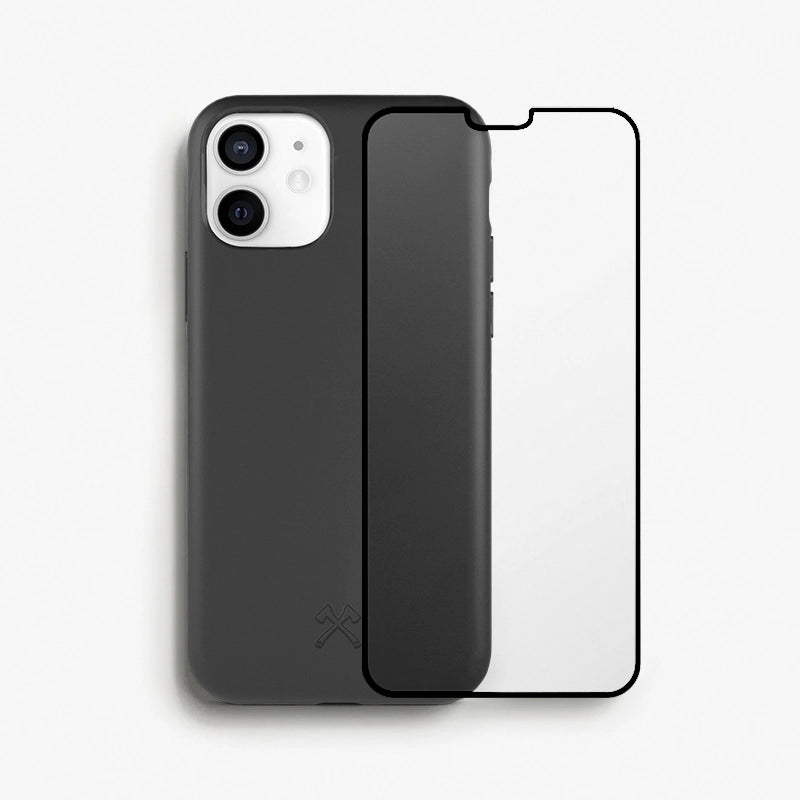 Bio Case + Fullscreen verre blindé iPhone 11 noir