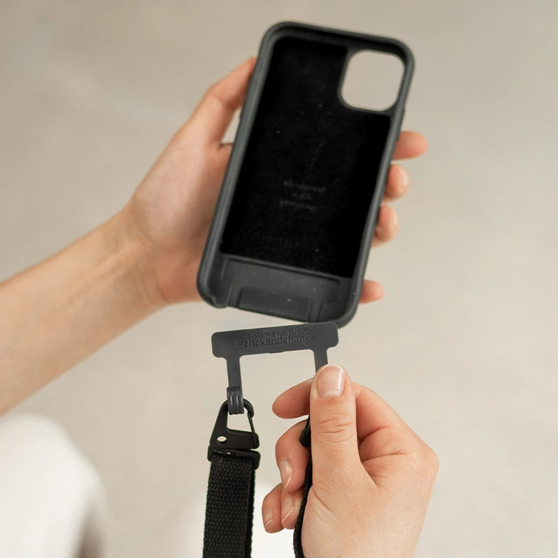 IPhone 12 Mini Chaîne pour téléphone portable Noir