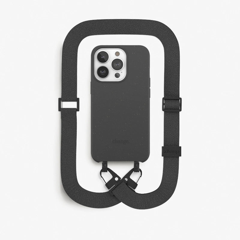 iPhone 14 Pro Coque Cordon Détachable noir