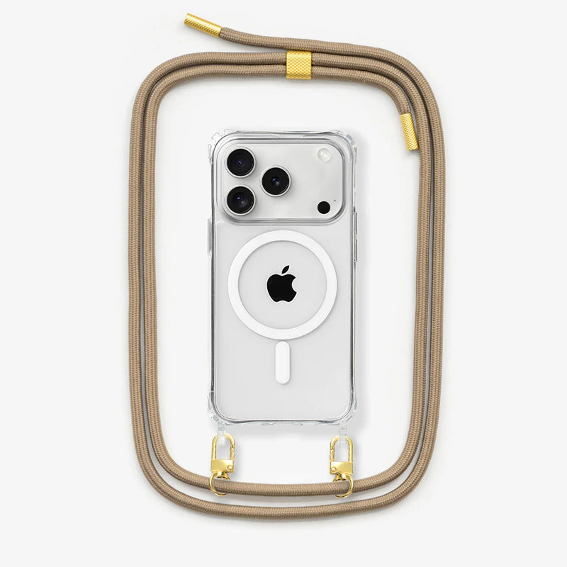 iPhone 17 Pro Chaîne pour téléphone portable Transparent MagSafe