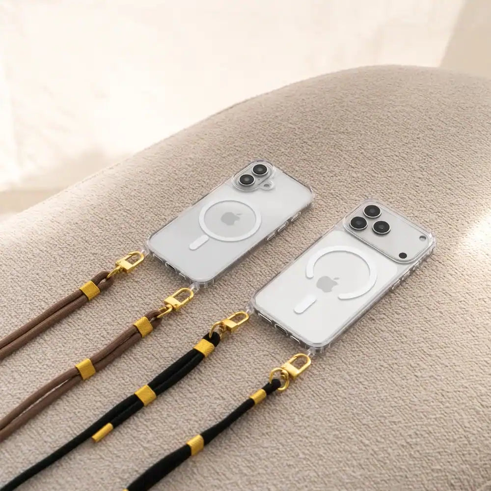 iPhone 17 Pro Max Chaîne pour téléphone portable Transparent MagSafe