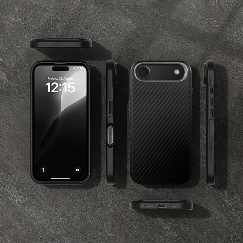 Housse iPhone 17 Air Carbon