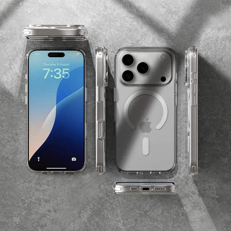 iPhone 17 Pro Clear Case avec MagSafe