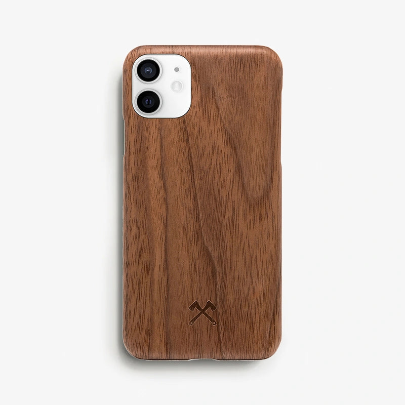 Iphone 12/ 12 Pro Bois Housse fine pour téléphone portable
