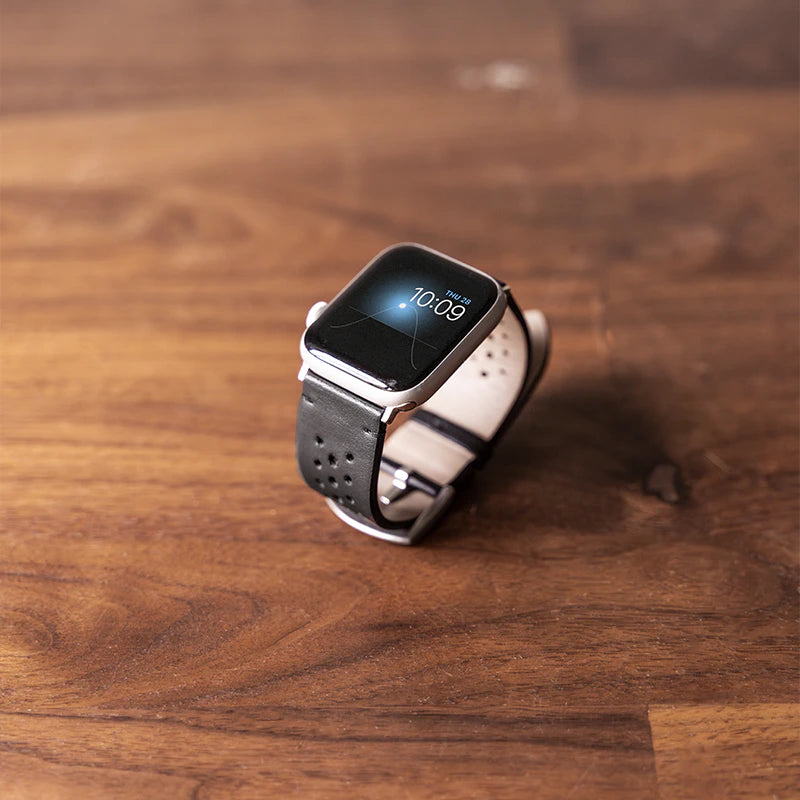 Bracelet Apple Watch en cuir Vegan