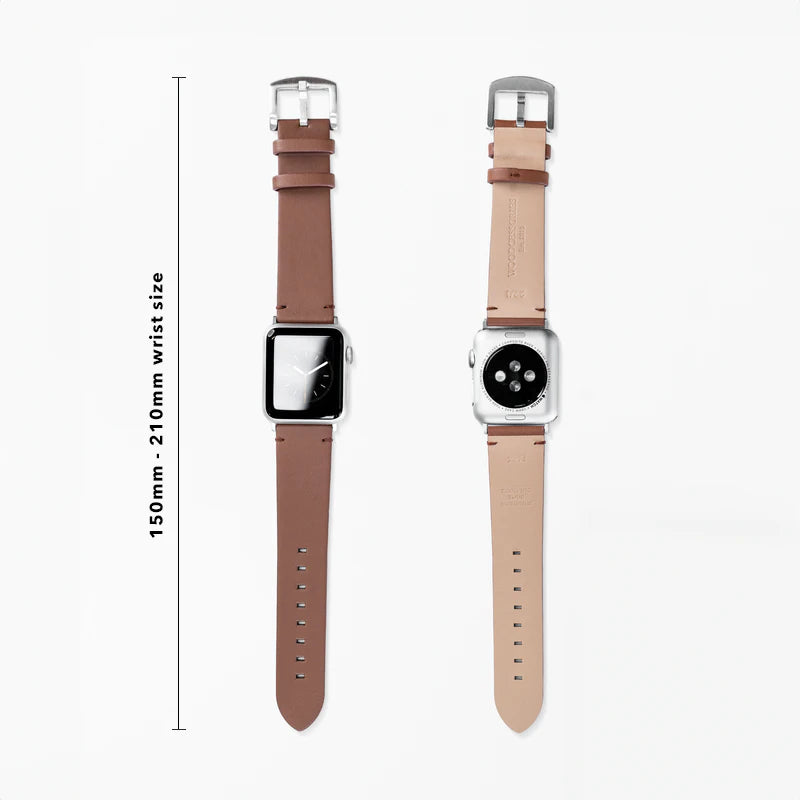 Bracelet Apple Watch en cuir Vegan