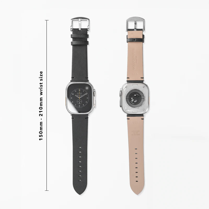 Apple Watch Ultra Bracelet en cuir Vegan