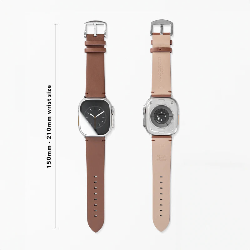 Apple Watch Ultra Bracelet en cuir Vegan