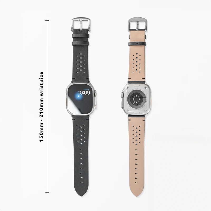 Apple Watch Ultra Bracelet en cuir Vegan